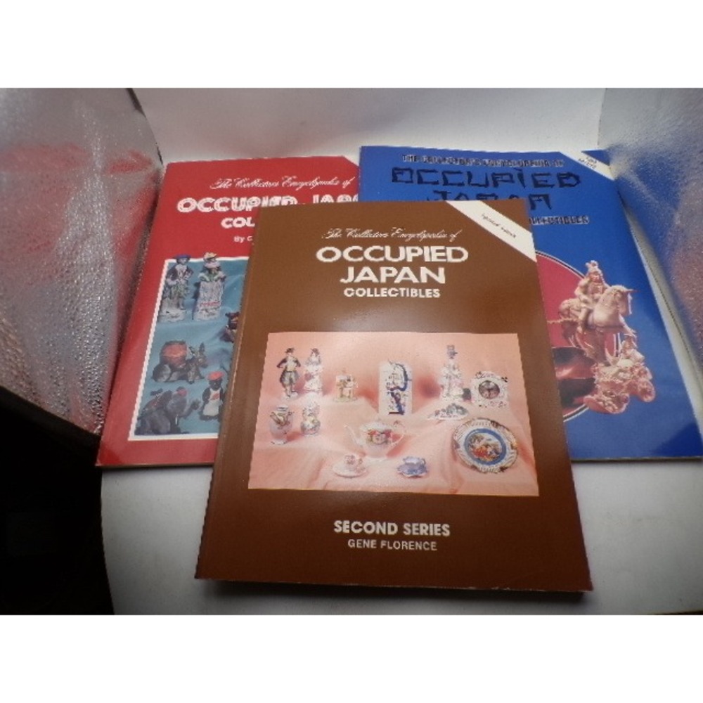 Occupied Japan Collectible Encyclopedia Gene Florence 1st 2nd 5th Series 3 Books